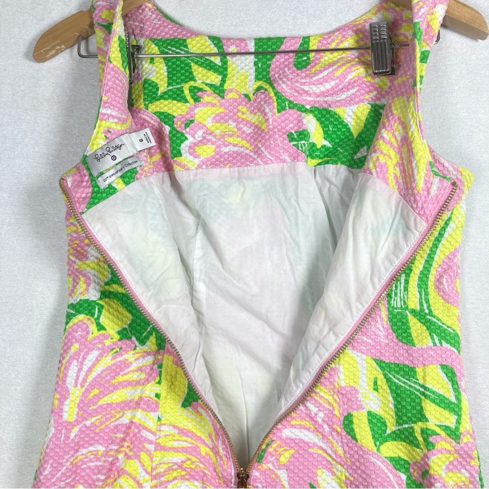 Lilly Pulitzer Dance Dress 20th Aniversary Target Flamingos Scoop Neck Sundress - Picture 9 of 16